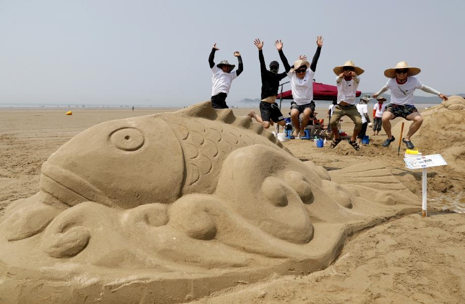 제15회 태안 국제 모래조각 페스티벌, 개막 이틀 앞으로!