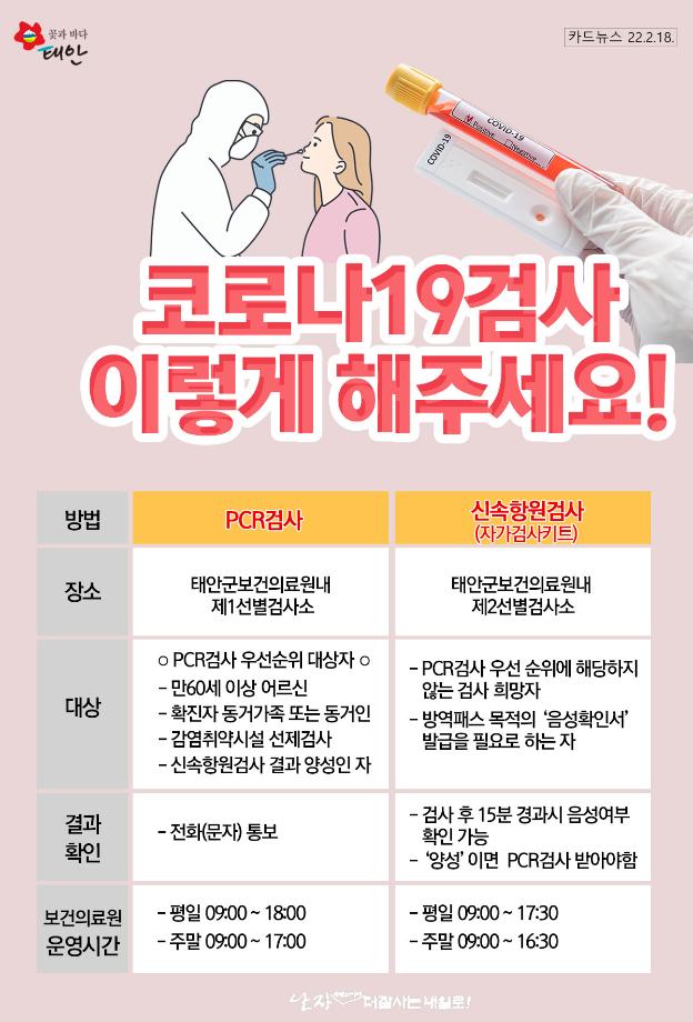 코로나19검사체계