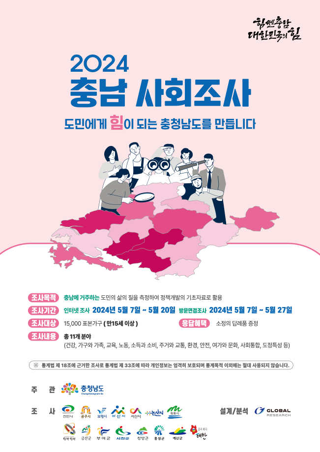 2024 충남 사회조사