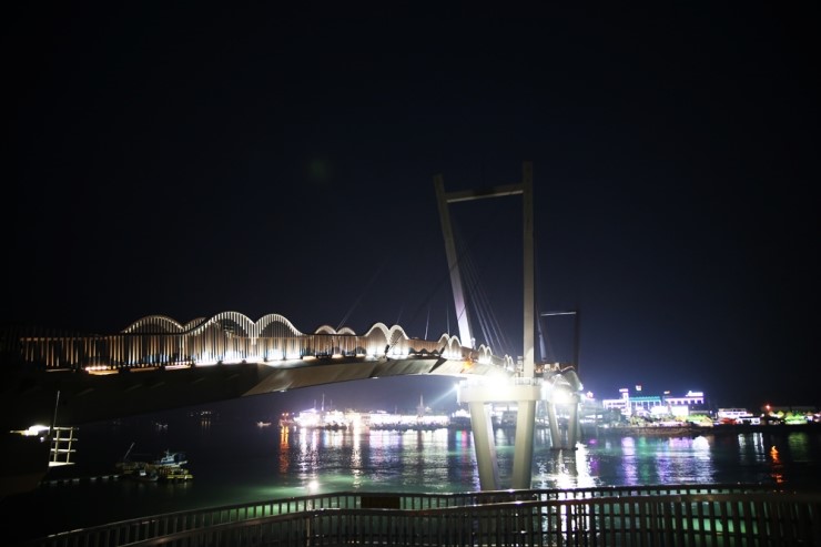 태안의 밤을 찾아서 3. (드르니항 꽃게다리)