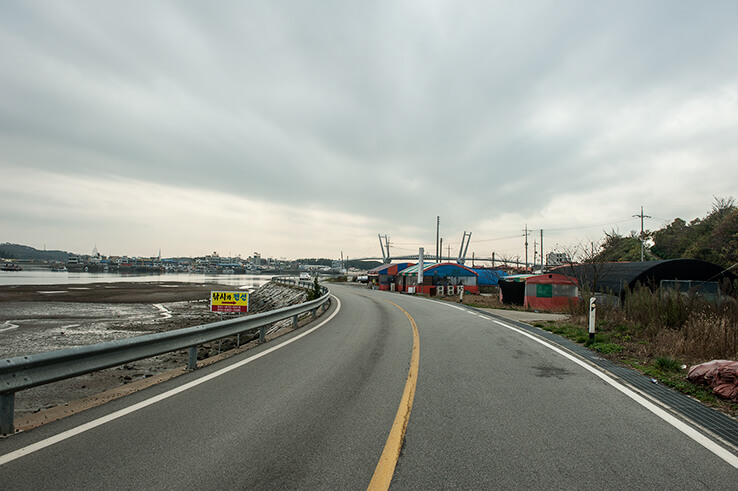 드르니항과 백사장항을 잇는 대하랑꽃게랑(꽃게다리)