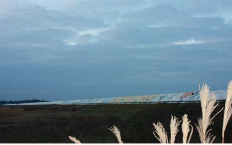 끝이 보이지 않는 백화길 이원 방조제를 거닐며~