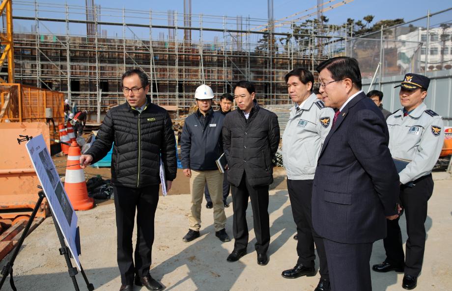 한상기 태안군수, 새해 연두방문 ‘큰 호응’