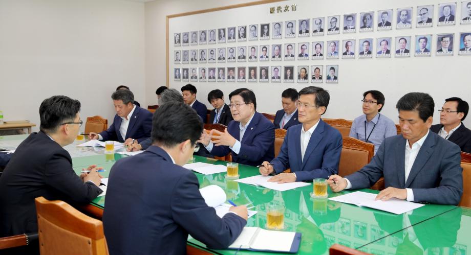 한상기 태안군수, “가뭄피해 근본대책 마련에 최선 다할 것”