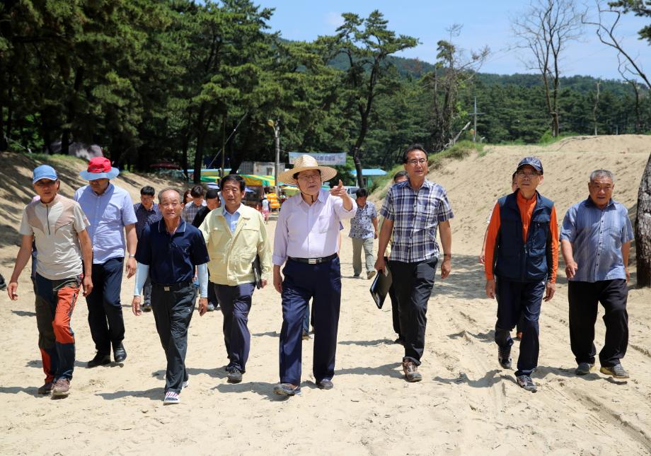 태안군, “안전하고 쾌적한 해수욕장 조성 온힘”