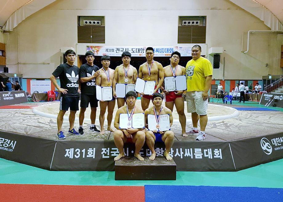 태안군, 제31회 시도대항 장사씨름대회 2체급 정상에!