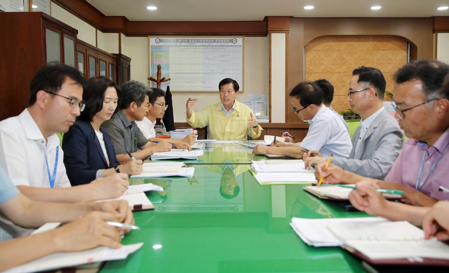 태안군, “폭염 피해 막는다!” 전 공직자가 ‘총력전’