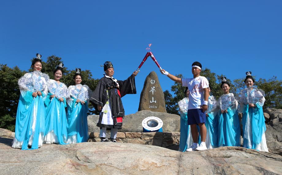 태안군, 제70회 충청남도민체전 성화 채화 ‘축제분위기 활활!’