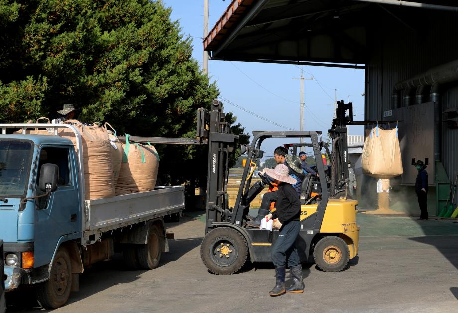 태안군, 2018년산 공공비축 미곡 5,622톤 매입