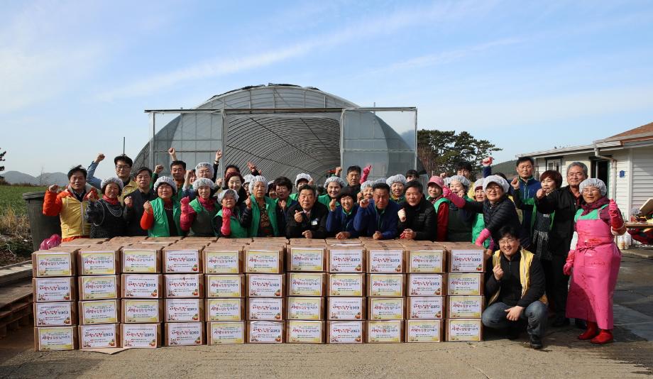 태안군, “김장김치로 사랑 나눠요”