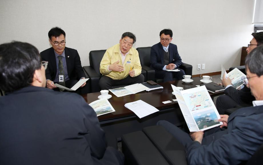 태안군, 광개토 대사업 올인! ‘뛰고 또 뛴다!’