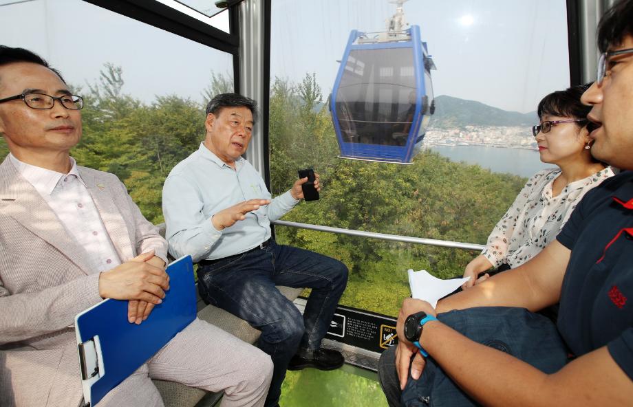 태안군, ‘해상 케이블카 설치사업’ 사례조사 나서!