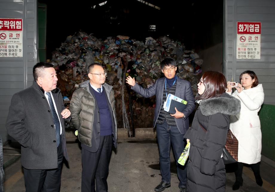 중국 산둥성 태안시, 태안군 선진 환경 기술 벤치마킹!