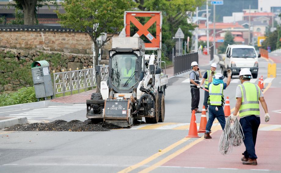 태안군, ‘안전속도 5030’ 대비 교통안전시설물 정비사업 추진!