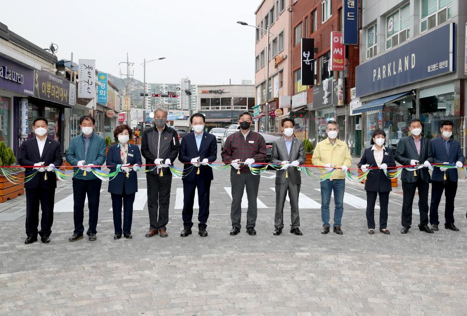 태안군, 동서시장 일원화 걷고 싶은 거리 조성