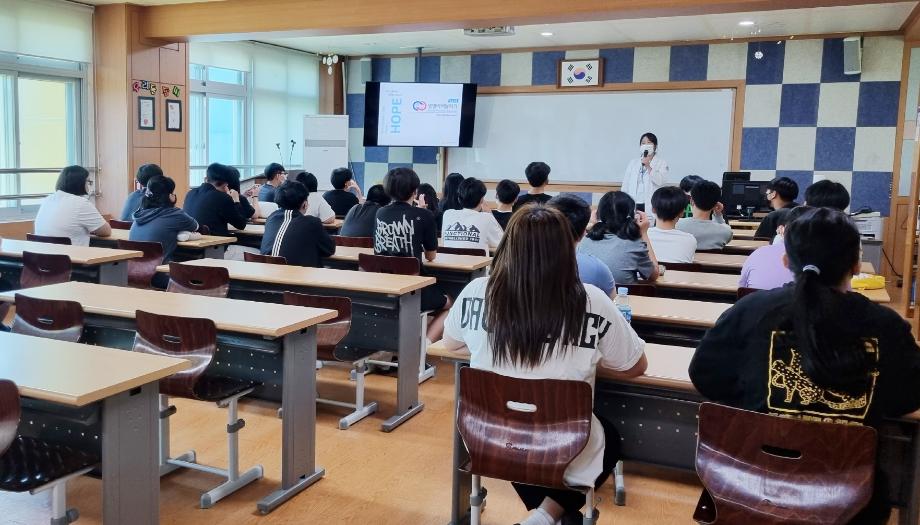 태안군, 지역 학교 찾아가는 ‘생명 지킴이 교육’ 호응!