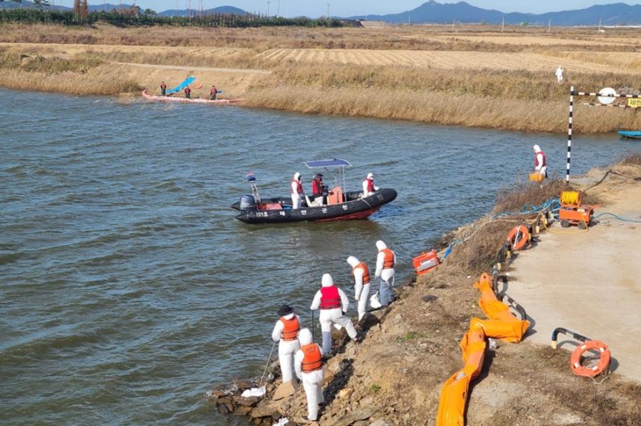 태안군, ‘수질오염 막는다!’ 대응능력 강화 총력