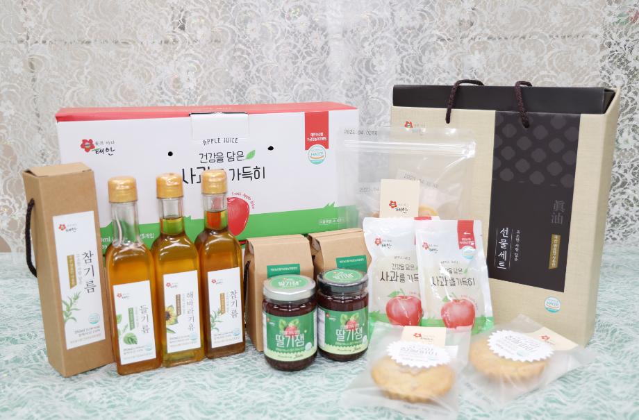 “건강한 자연을 식탁에”, 설 선물 각광받는 ‘태안 가공식품 6총사’