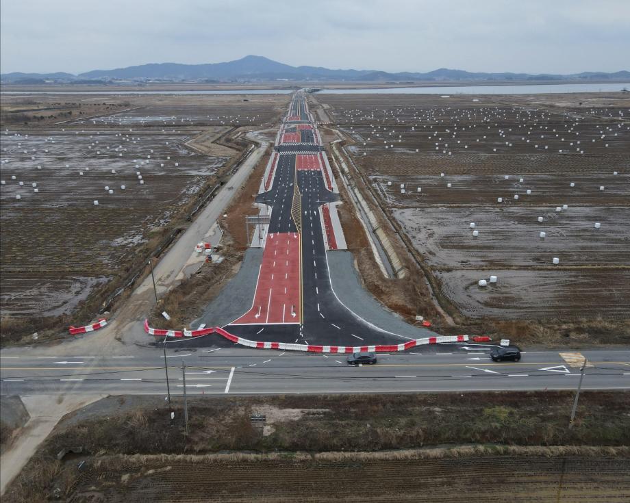 태안기업도시 허리 잇는 ‘동서 주간선도로’ 마침내 개통!