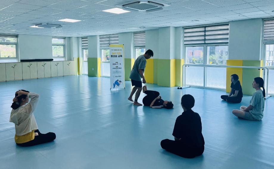 태안군가족센터, 1인가구 안전 위한 ‘호신술 교육’ 진행