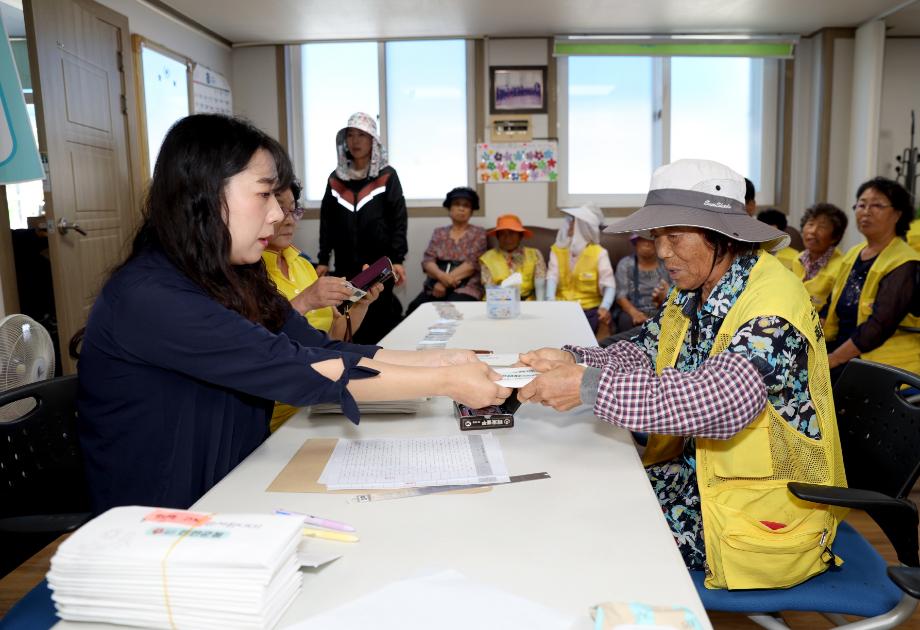 태안군, 2024년도 농어민 수당 101억여 원 지급 돌입!