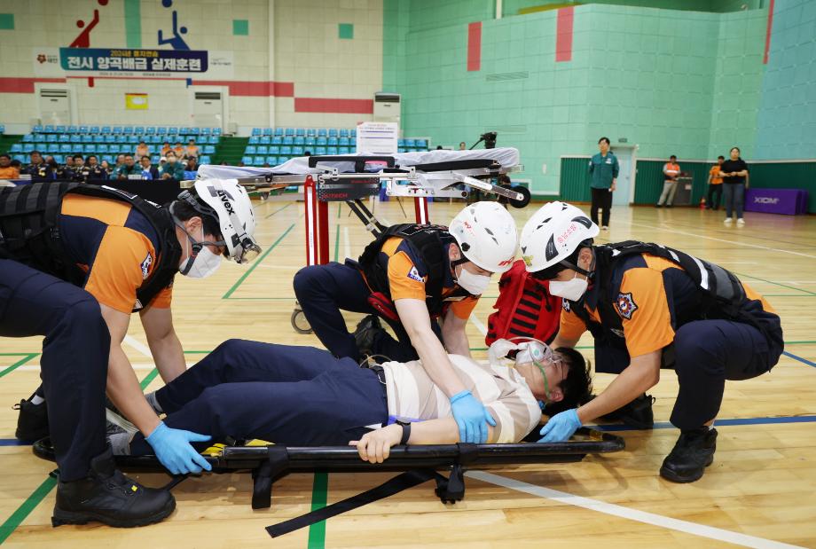 태안군, ‘훈련도 실전처럼!’ 을지연습 실제훈련 실시