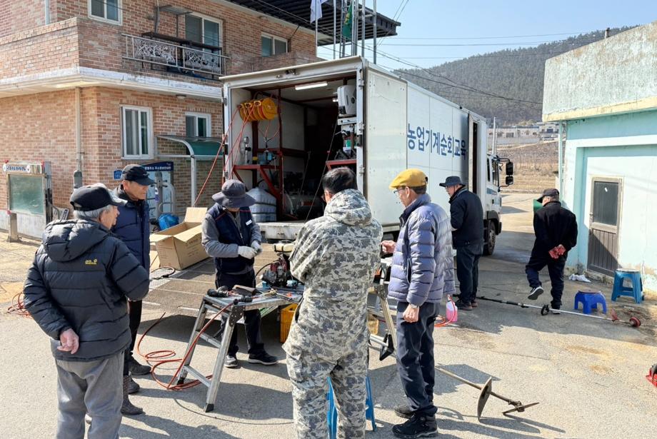 태안군, ‘마을 직접 찾아가는’ 농업기계 순회교육 운영 돌입!