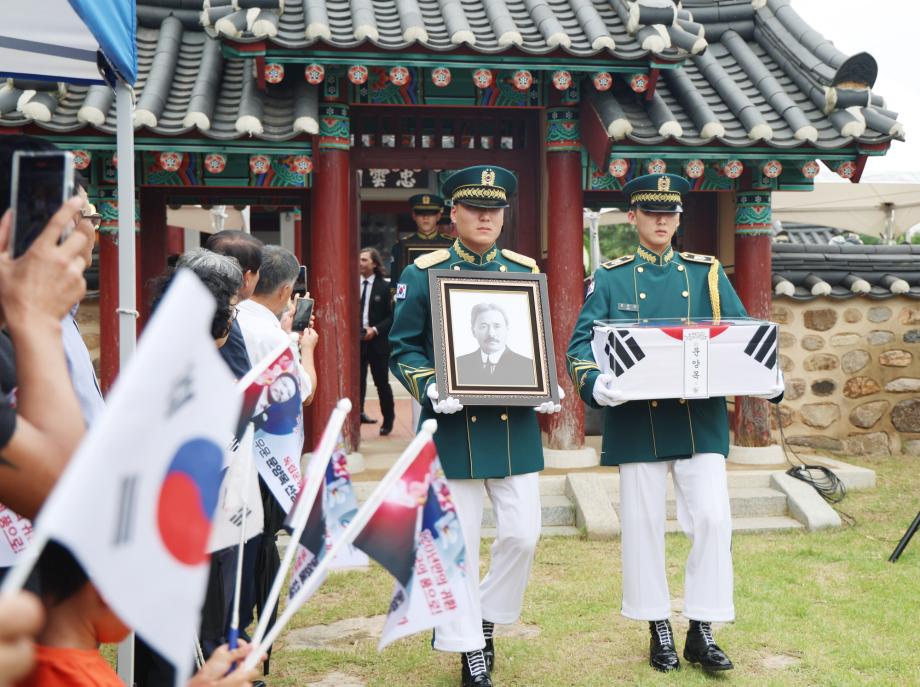 “120년 만의 귀향!” 태안 출신 우운 문양목 지사 고향 품으로