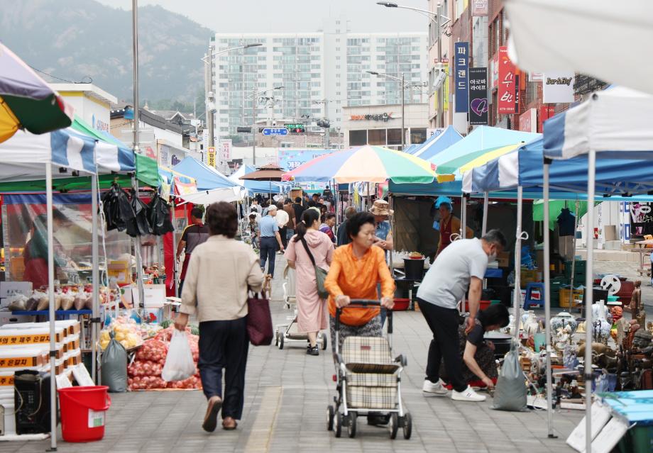 상권분석(오일장 일주년 행사)