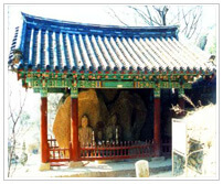 태안마애삼존불(태안마애 3불) 사진 입니다.