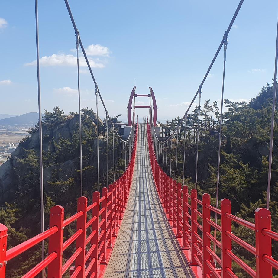 백화산 구름다리